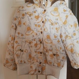 010# South pole zip-up button-up jacket